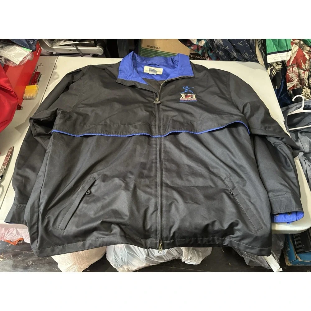 Vtg XXL Dr Pepper 2002 Big 12 Championship Jacket Cutter and Buck - Breathable